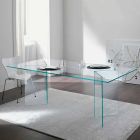 Designový jídelní stůl z Extraclear Glass 8 Rozměry - Pollinare Viadurini