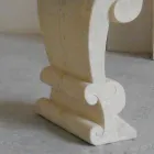 oválný jídelní stůl z kamene a klasického designu křišťálově Arachne Viadurini