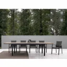 Venkovní jídelní stůl s výsuvnou deskou až 300 cm - Duffle Viadurini