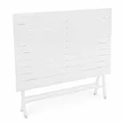 Venkovní jídelní stůl z hliníku se skládací strukturou - lov Viadurini