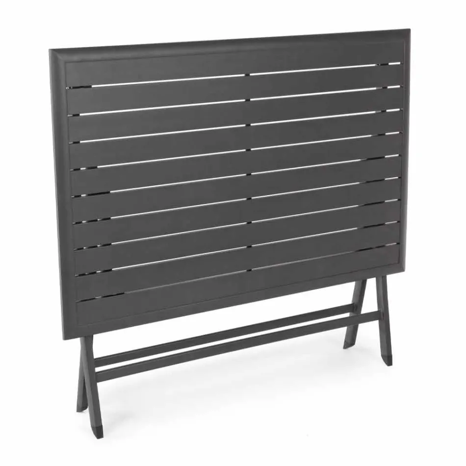 Venkovní jídelní stůl z hliníku se skládací strukturou - lov Viadurini