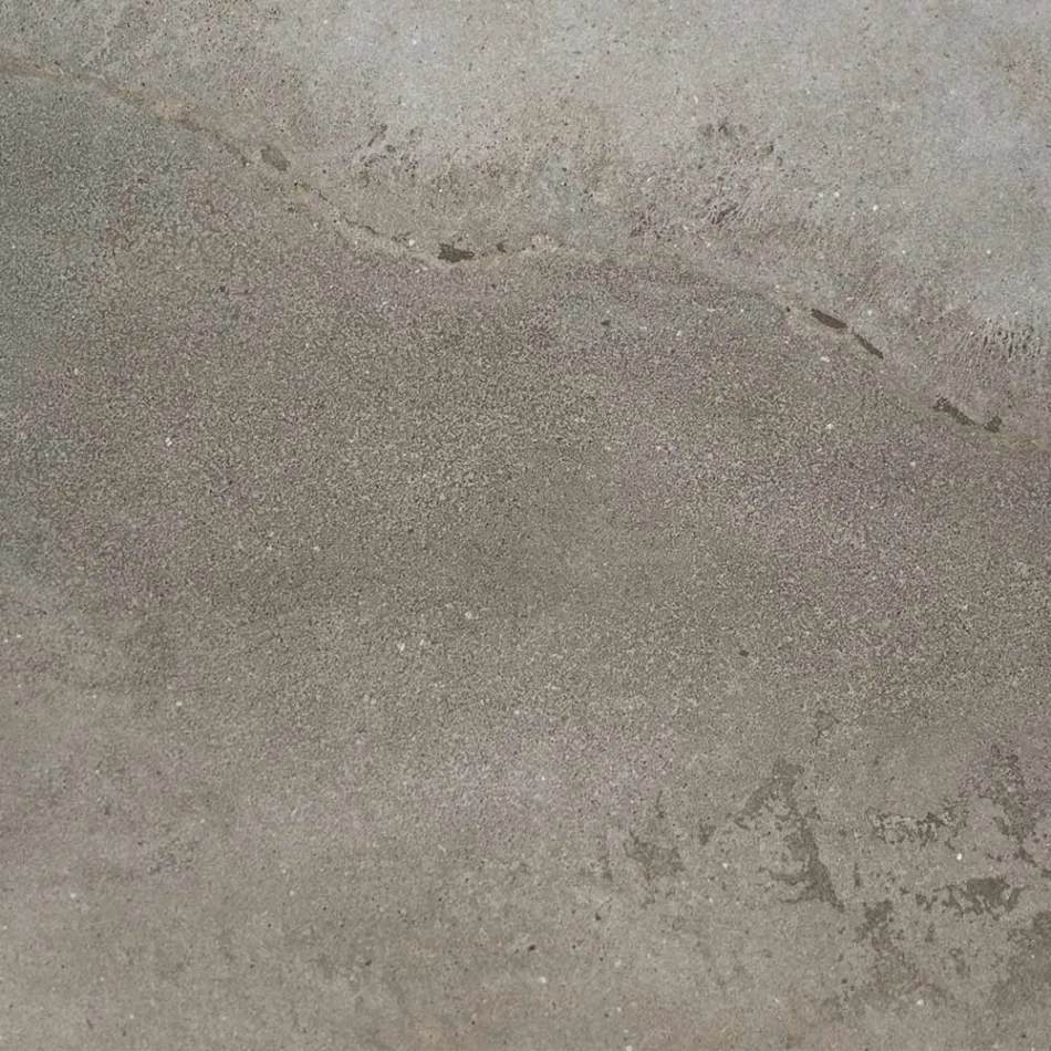 Zahradní jídelní stůl ze dřeva a kameniny Iroko Made in Italy - Bresson Viadurini