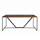 Deska jídelního stolu z masivní laťovky Made in Italy - Adelio Viadurini