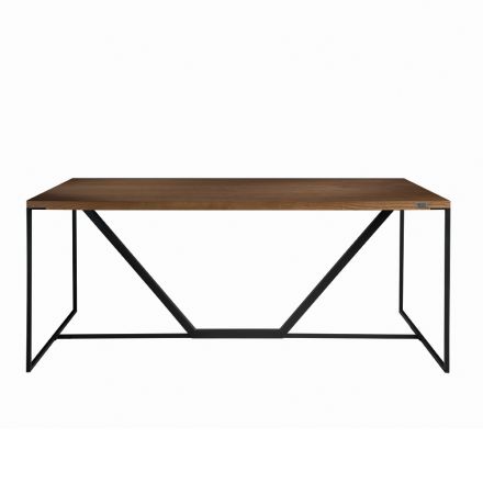 Deska jídelního stolu z masivní laťovky Made in Italy - Adelio Viadurini