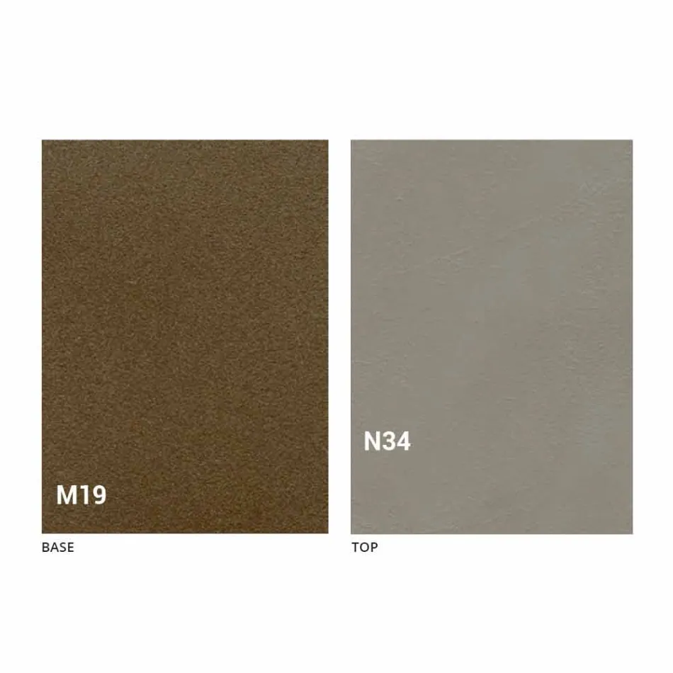 Moderní skládací jídelní stůl ze dřeva a kovu vyrobený v Itálii - Menelao Viadurini