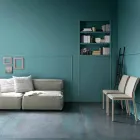 Moderní skládací jídelní stůl ze dřeva a kovu vyrobený v Itálii - Menelao Viadurini