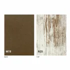 Moderní skládací jídelní stůl ze dřeva a kovu vyrobený v Itálii - Menelao Viadurini