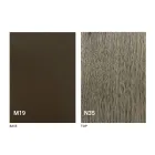 Moderní skládací jídelní stůl ze dřeva a kovu vyrobený v Itálii - Menelao Viadurini