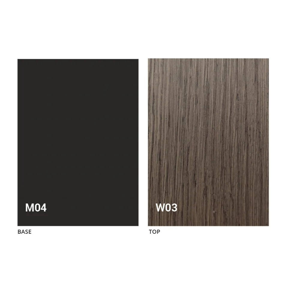 Kulatý rozkládací jídelní stůl s dřevěnou deskou vyrobené v Itálii - Crodino Viadurini