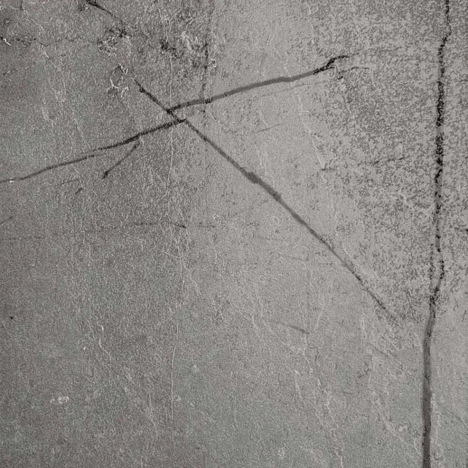 Kulatý jídelní stůl rozšiřitelný až na 370 cm ze dřeva a kovu - Caimano Viadurini