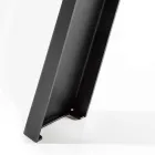 Kulatý jídelní stůl rozšiřitelný až na 370 cm ze dřeva a kovu - Caimano Viadurini