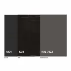 Kulatý rozkládací jídelní stůl z laminované keramiky vyrobený v Itálii - Lupetto Viadurini