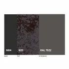 Kulatý rozkládací jídelní stůl z laminované keramiky vyrobený v Itálii - Lupetto Viadurini