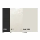 Kulatý rozkládací jídelní stůl z laminované keramiky vyrobený v Itálii - Lupetto Viadurini