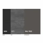 Kulatý rozkládací jídelní stůl z laminované keramiky vyrobený v Itálii - Lupetto Viadurini