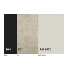 Kulatý rozkládací jídelní stůl z laminované keramiky vyrobený v Itálii - Lupetto Viadurini