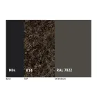 Kulatý rozkládací jídelní stůl z laminované keramiky vyrobený v Itálii - Lupetto Viadurini