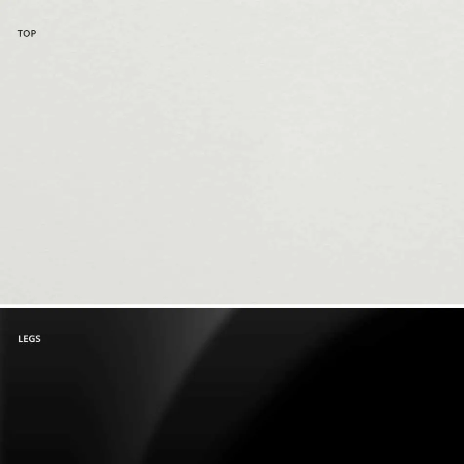 Kulatý jídelní stůl s laminátovou deskou Made in Italy – dolary Viadurini