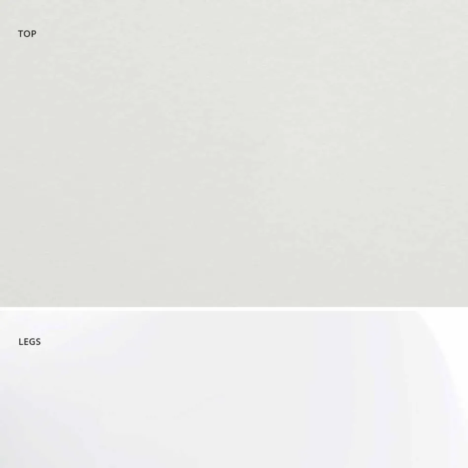 Kulatý jídelní stůl s laminátovou deskou Made in Italy – dolary Viadurini