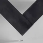 Tabulka Kulatý jídelní dřeva se skleněnou deskou Bao, moderní design Viadurini