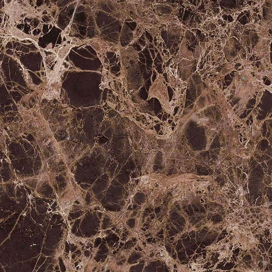 Kulatý jídelní stůl z mramoru a lakovaného hliníku vyrobený v Itálii - vynikající Viadurini