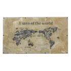 Průmyslový jídelní stůl s deskou z MDF a skla Homemotion - Brazílie Viadurini