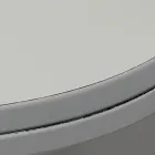 Klasický kulatý jídelní stůl z masivního dřeva Oliva Viadurini