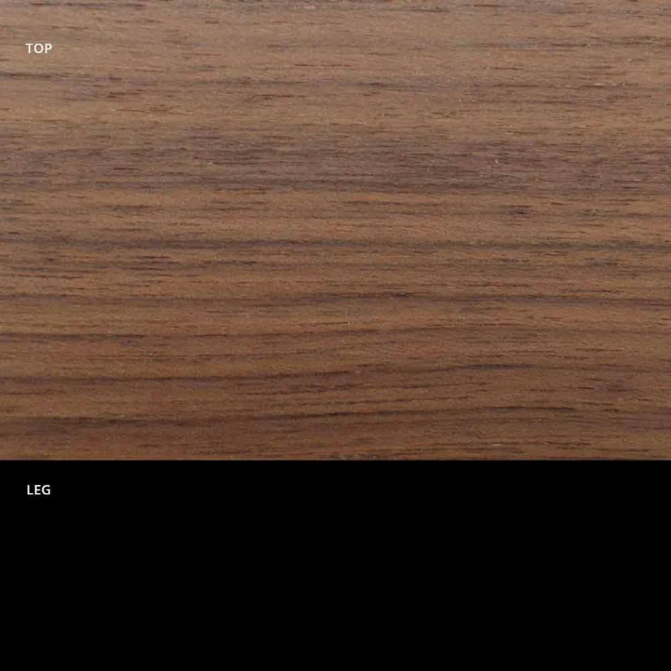 Kulatý jídelní stůl s jemnou dýhovanou deskou Made in Italy - dolary Viadurini