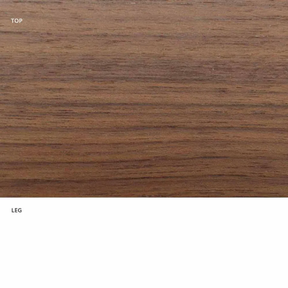 Kulatý jídelní stůl s jemnou dýhovanou deskou Made in Italy - dolary Viadurini