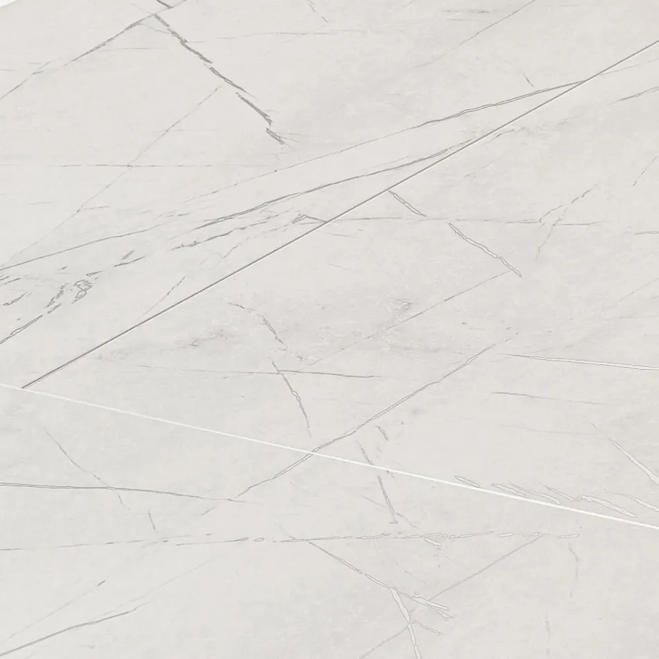 Rozkládací stůl do obývacího pokoje 260 nebo 300 cm z kovu a HPL - Borgo Viadurini