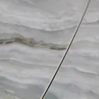 Rozkládací stůl do obývacího pokoje s deskou ve tvaru sudu z keramiky vyrobené v Itálii – brýle Viadurini