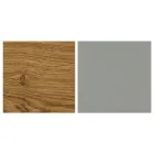 Stůl do obývacího pokoje s dřevěnou deskou a podnoží Made in Italy - Aukce Viadurini