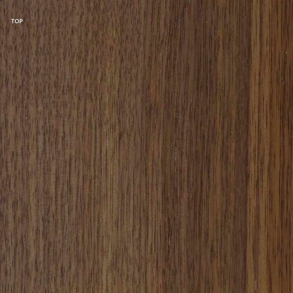 Moderní designový stůl s dřevěnou horní a kovovou základnou, Esperia Viadurini