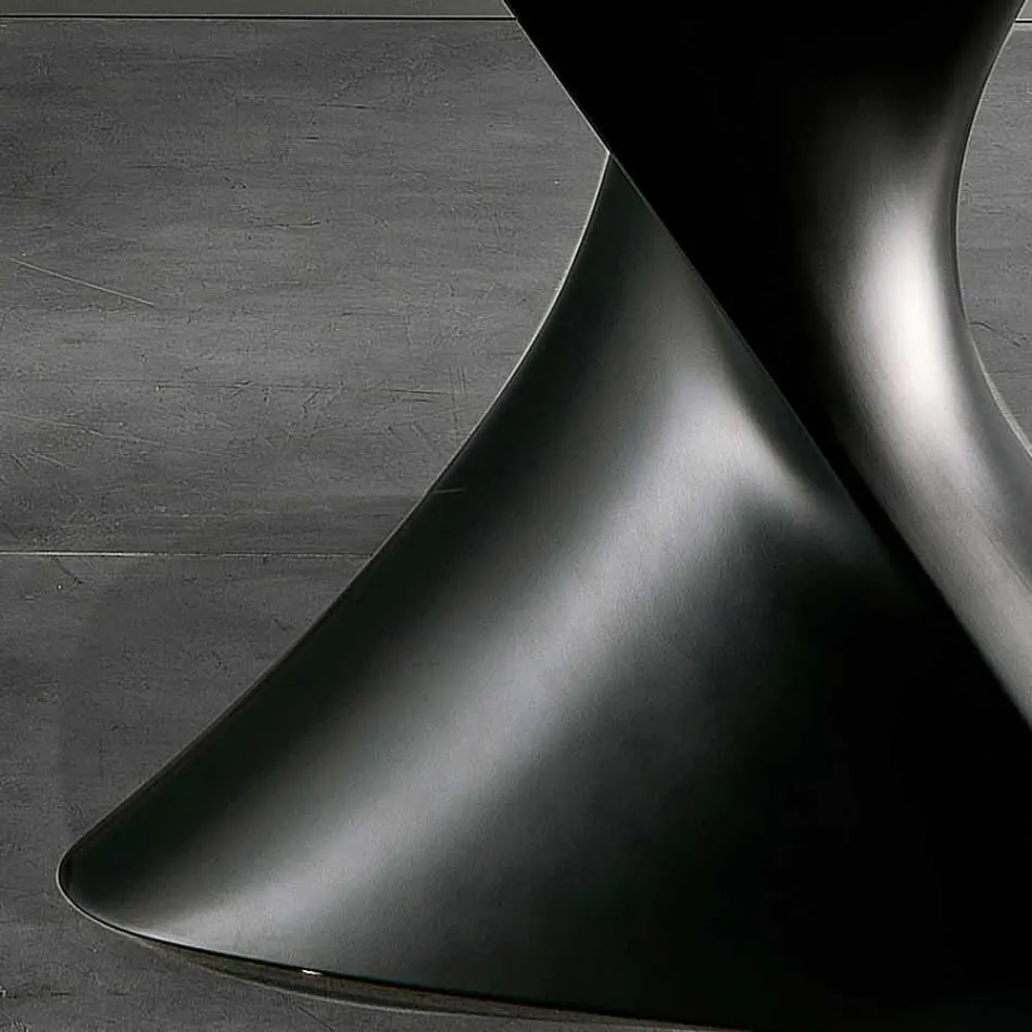 Moderní design keramický skleněný stůl vyrobený v Itálii, Clark Viadurini