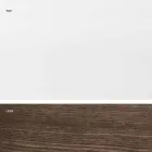 Rozkládací stůl ze skla a masivního dřeva vyrobený v Itálii, Dimitri Viadurini