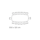 Pevný stůl s leštěnou stříbrnou onyxovou keramickou deskou Made in Italy - Grotta Viadurini