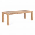 Zahradní stůl v designu Teak Wood, Homemotion 8 míst - Hunter