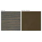 Pevný stůl do obývacího pokoje z masivního dřeva s centrálním podstavcem - Luuk Viadurini