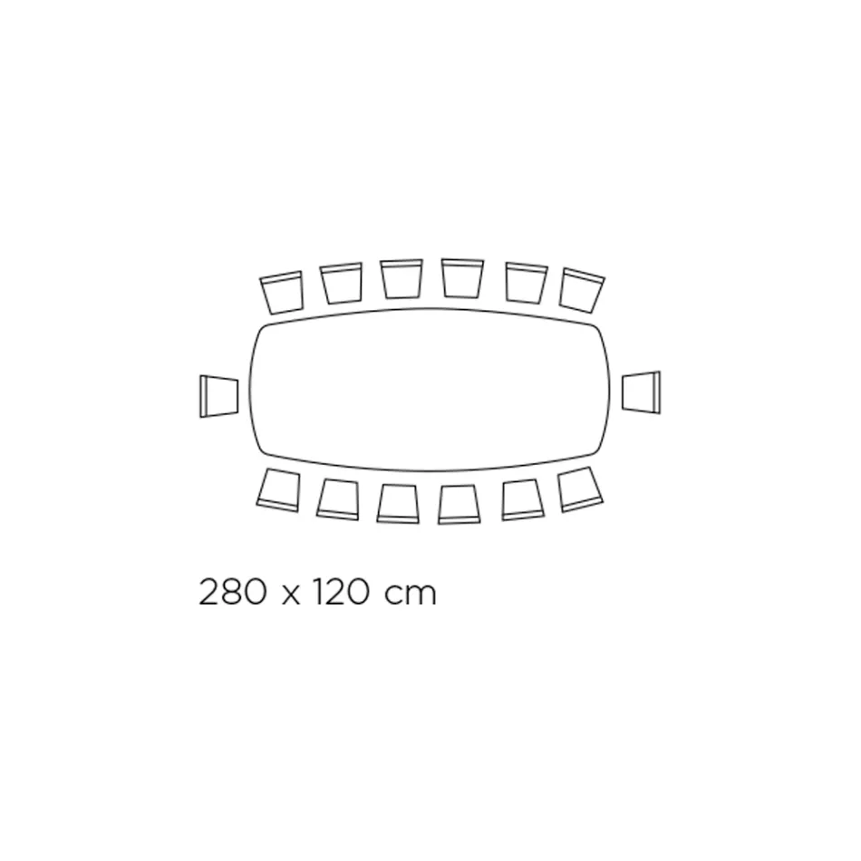 Pevný stůl z leštěné keramiky Amazonit Made in Italy - Grotta Viadurini