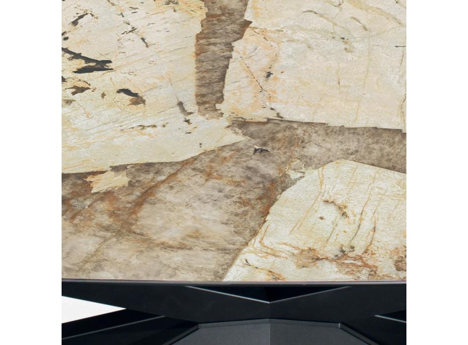 Pevný keramický stůl v různých povrchových úpravách a velikostech Made in Italy - Grotta Viadurini
