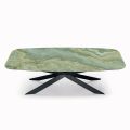 Pevný keramický stůl v různých povrchových úpravách a velikostech Made in Italy - Grotta