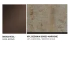 Zahradní stůl s hliníkovým sedákem Made in Italy - Plinto by Varaschin Viadurini