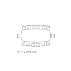 Leštěný řecký černý keramický stůl Made in Italy - Grotta Viadurini