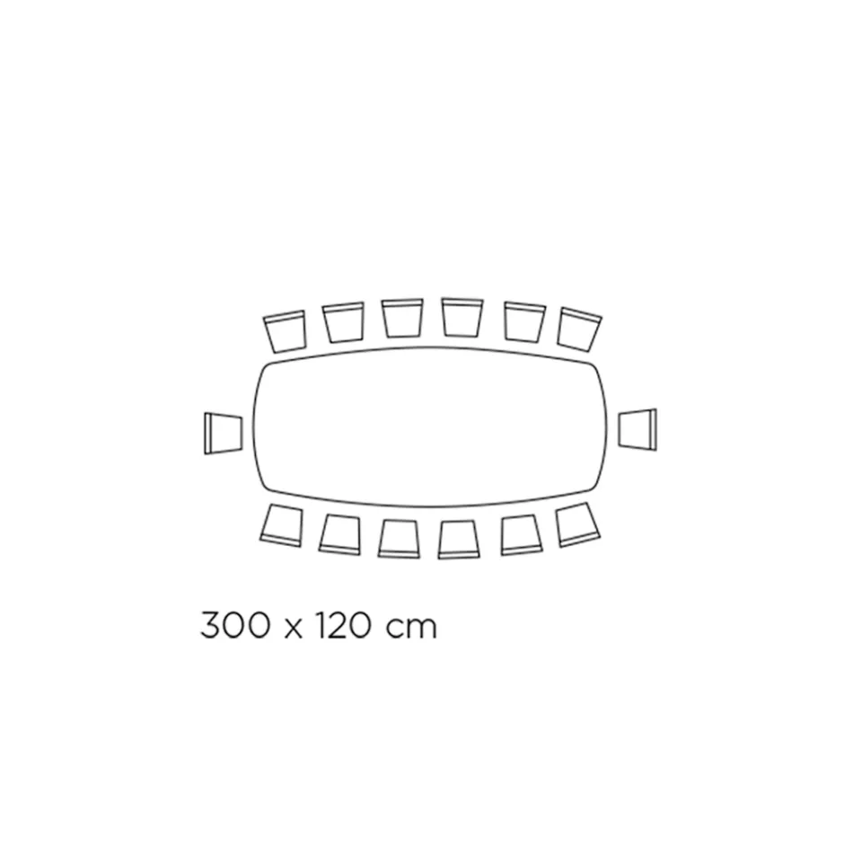 Leštěný řecký černý keramický stůl Made in Italy - Grotta Viadurini