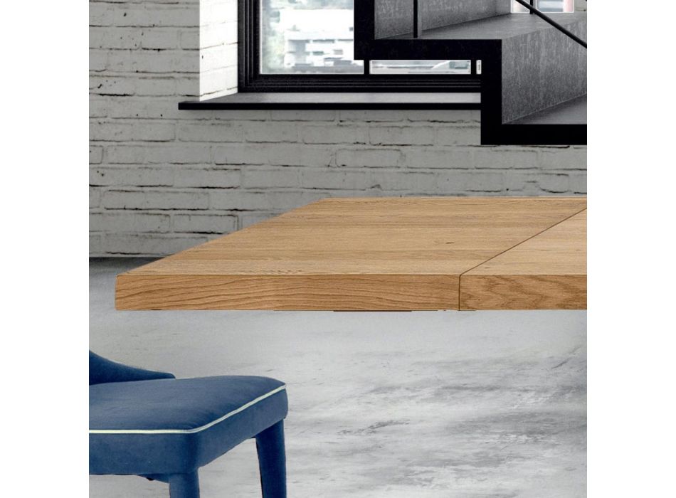Moderní dřevěný stůl rozkládací až na 300 cm Made in Italy - Dalmatian Viadurini