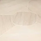 kartáčovaného dubového stolu s vosk Andy Viadurini