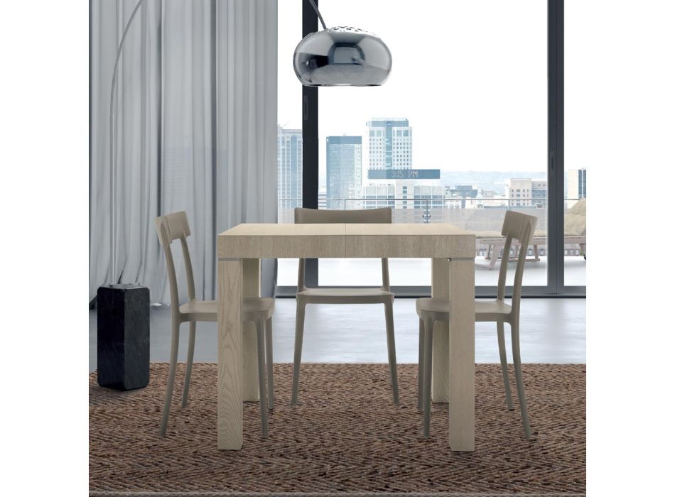 Rozkládací laminátový dřevěný stůl až do 470 cm Made in Italy – Gordito Viadurini