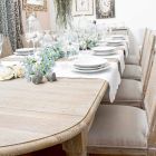 Roztažitelný stůl z masivního dřeva až 382 cm Homemotion - Brindisi Viadurini