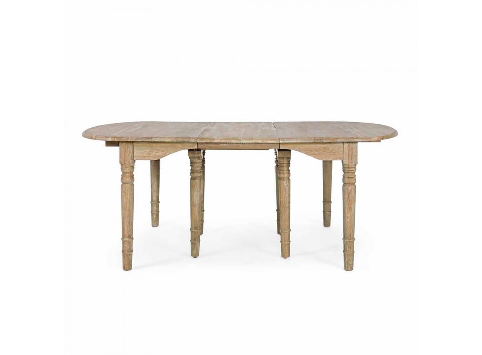 Roztažitelný stůl z masivního dřeva až 382 cm Homemotion - Brindisi Viadurini