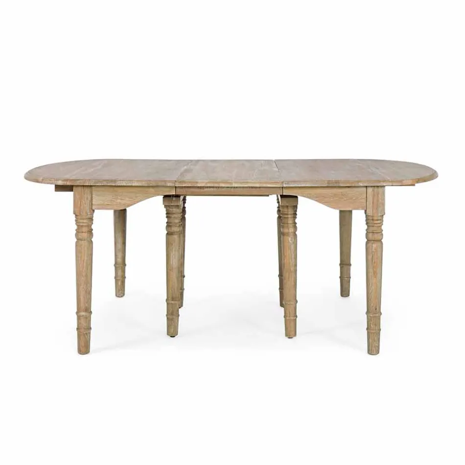 Roztažitelný stůl z masivního dřeva až 382 cm Homemotion - Brindisi Viadurini